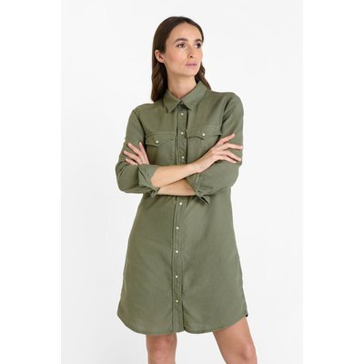Robe droite en jeans ALIO LE TEMPS DES CERISES