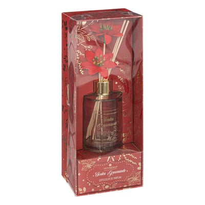 Diffuseur poinsettia rouge 100ml FEERIC LIGHTS & CHRISTMAS