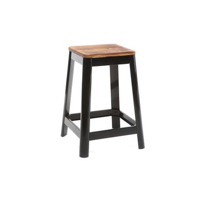 Tabouret de bar industriel noir 65 cm NICK MILIBOO