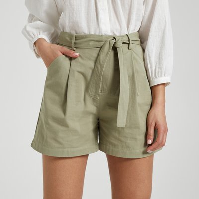 Short fluide avec ceinture à nouer SEE U SOON