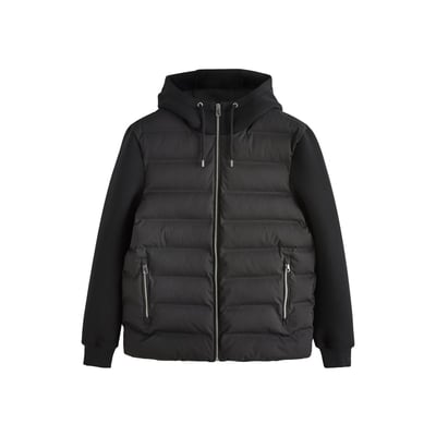 Veste à capuche matelassée hybride NEXT