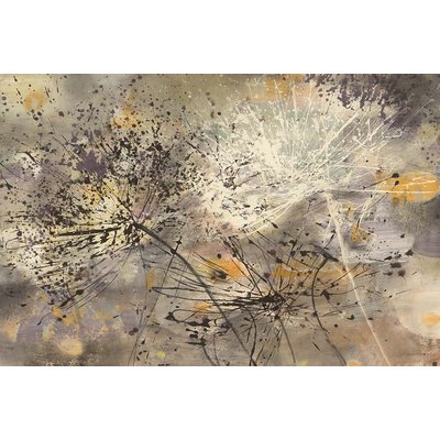 Tableau abstrait cierges magiques HEXOA