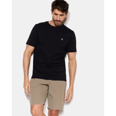 T-Shirt motif devant; brodé T-TOGS CHEVIGNON