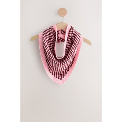 Écharpe triangle en maille NEXT
