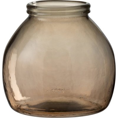 Vase boule en verre   décor élégant et chaleureux RECOLLECTION