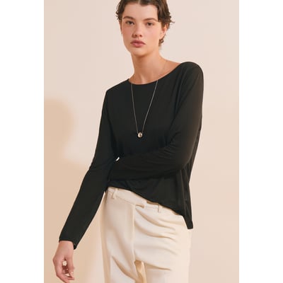 T-shirt col bateau manches longues ALEXIS TS BATO ETAM