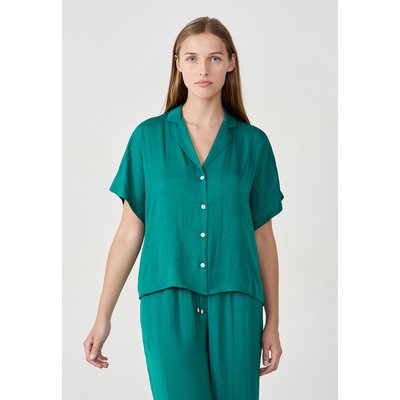 Chemise manches courtes satinée CHEETA ETAM