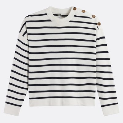 Jersey marinero de algodón LA REDOUTE COLLECTIONS