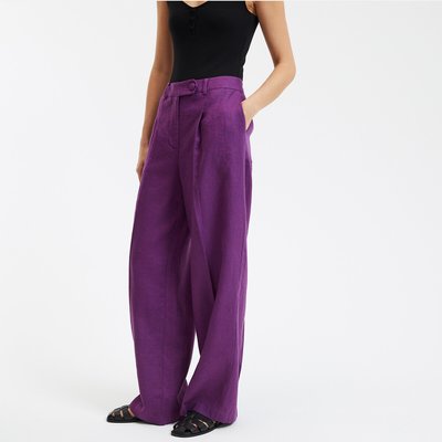 Pantalon large en lin, Signature Josepha LA REDOUTE COLLECTIONS