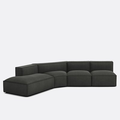Canapé 4 pièces gauche velours côtelé, Seven LA REDOUTE INTERIEURS