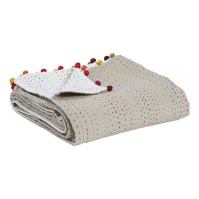 Plaid uni Gastounet VIVARAISE