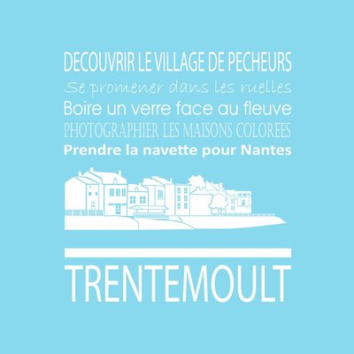 Tableau Mural Trentemoult RÉGIONALISME CEANOTHE