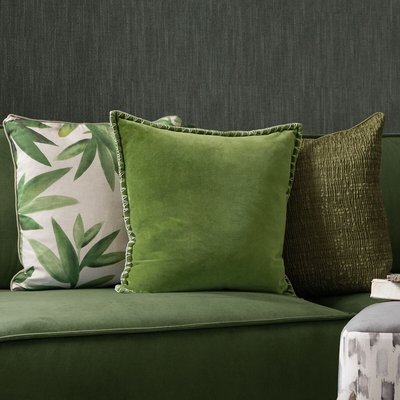 Stitch Plain Blanket Stitched Cushion VOYAGE MAISON