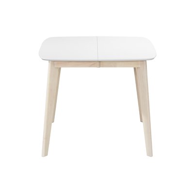 Table à manger scandinave extensible carrée L90-130 cm LEENA MILIBOO
