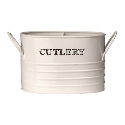 Cutlery Caddy in Cream SO'HOME