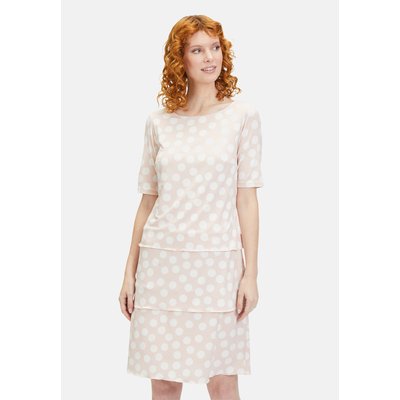 Robe à volants manches courtes BETTY BARCLAY