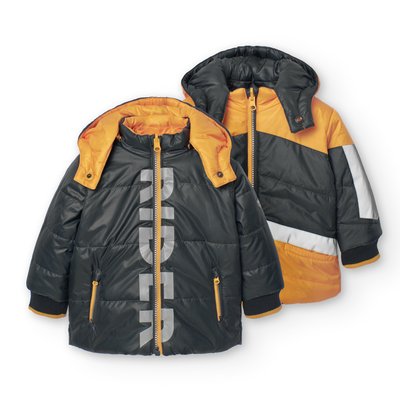 Parka réversible avec capuche et poches zippées BOBOLI