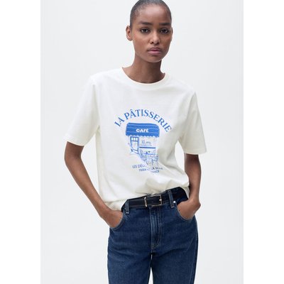 T-shirt imprimé manches courtes MANGO