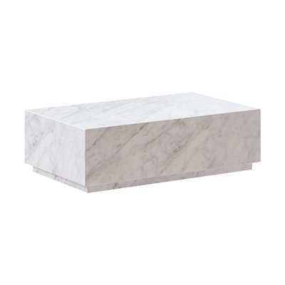 Table basse rectangulaire en marbre - IZAÉ RENDEZ-VOUS DÉCO