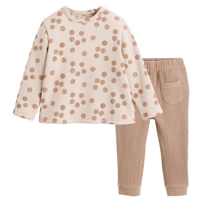 Sweatshirt/Trousers Outfit LA REDOUTE COLLECTIONS