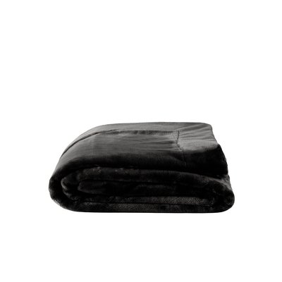 Plaid polaire OSLO CARRE BLANC