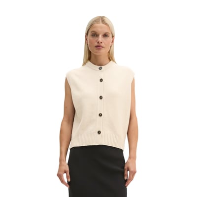 Cardigan sans manches, coupe classique en mélange de laine vierge douce MARC O'POLO