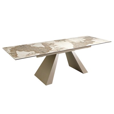 Table à manger rectangulaire marbre porcelaine ANGEL CERDA