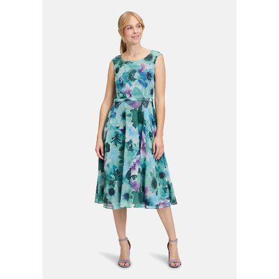 Robe de cocktail à imprimé VERA MONT