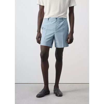 Bermuda slim-fit coton lyocell MANGO MAN