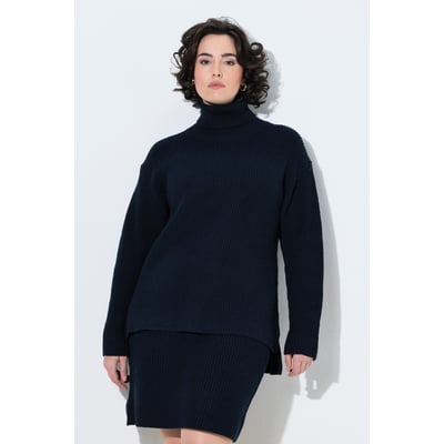 Pull en maille texturée, coupe évasée ULLA POPKEN