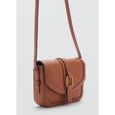 Sac bandoulière simili-cuir boucle MANGO