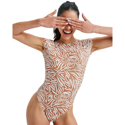 Maillot une pièce à manches courtes WILD THANG. ROXY