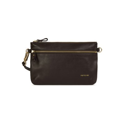 Sac à bandoulière en cuir VICKY NAT & NIN