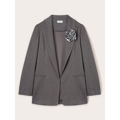 Giacca destrutturata in jersey misto fil textile MOTIVI