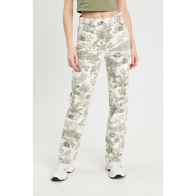 Jeans straight taille haute CACHE CACHE