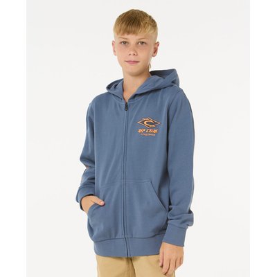 Sweat RAW ENERGY ZIP THRU HOOD -BOY RIP CURL