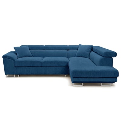 Canapé d'angle droit 5 places convertible, BAOJI BEST MOBILIER