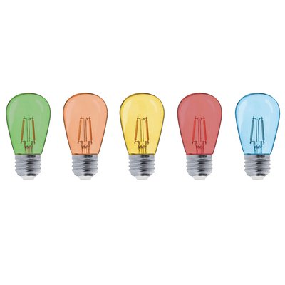 Lot de 5 ampoules compatible guirlande PARTY BULB COLOR LUMISKY