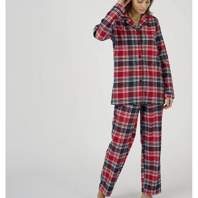 Pyjama manches longues en flanelle coton DAMART