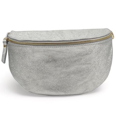 Sac banane en cuir irisé italien LOUNA OH MY BAG