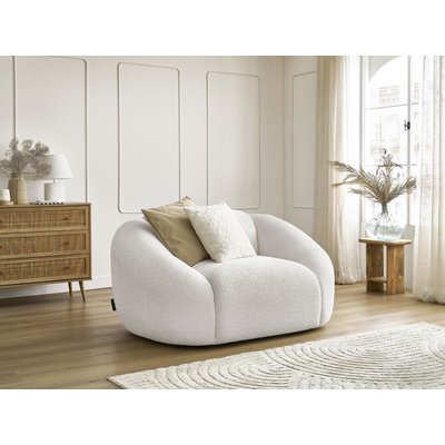 Fauteuil tissu bouclette, TINA BOBOCHIC