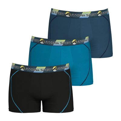Lot de 3 boxers Training ATHENA