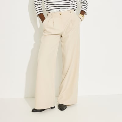 Pantalon large à pinces GRAIN DE MALICE