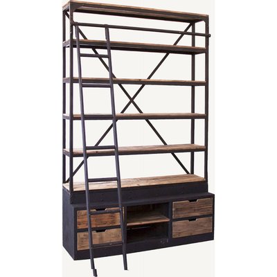Bibliothèque en bois et métal, Ivalo RECOLLECTION