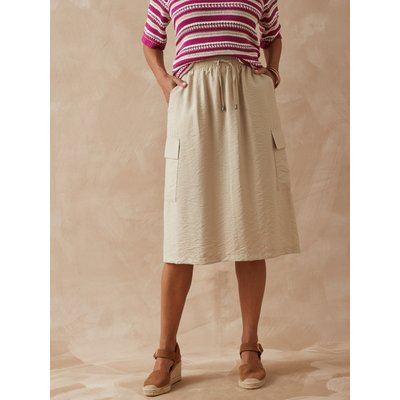 Jupe élastiquée style cargo DAXON