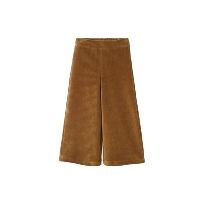 Pantalon large en velours VERTBAUDET