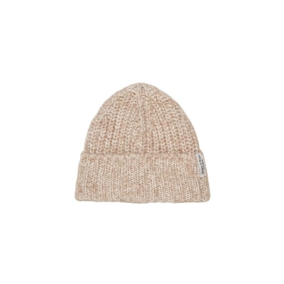 bonnet tricoté en mélange de coton bio et de laine d'alpaga MARC O'POLO
