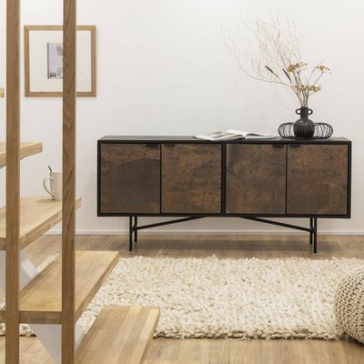Buffet en métal  CLAUDINE MADE IN MEUBLES 