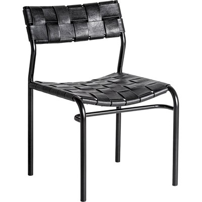 Chaise en fer, assise tressée (lot de 2) Franey RECOLLECTION