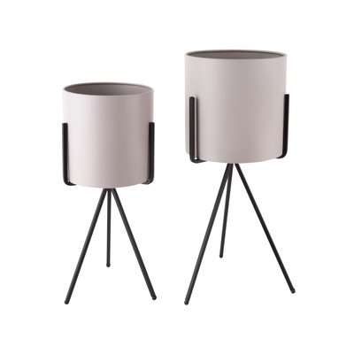 Duo de Cache-pot Pedestal XL PRESENT TIME